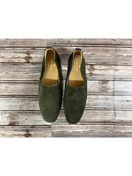 Casa Fagliano The Alpargata Suede Loafer sz 42 US 9 color dark green New $395 main image 8